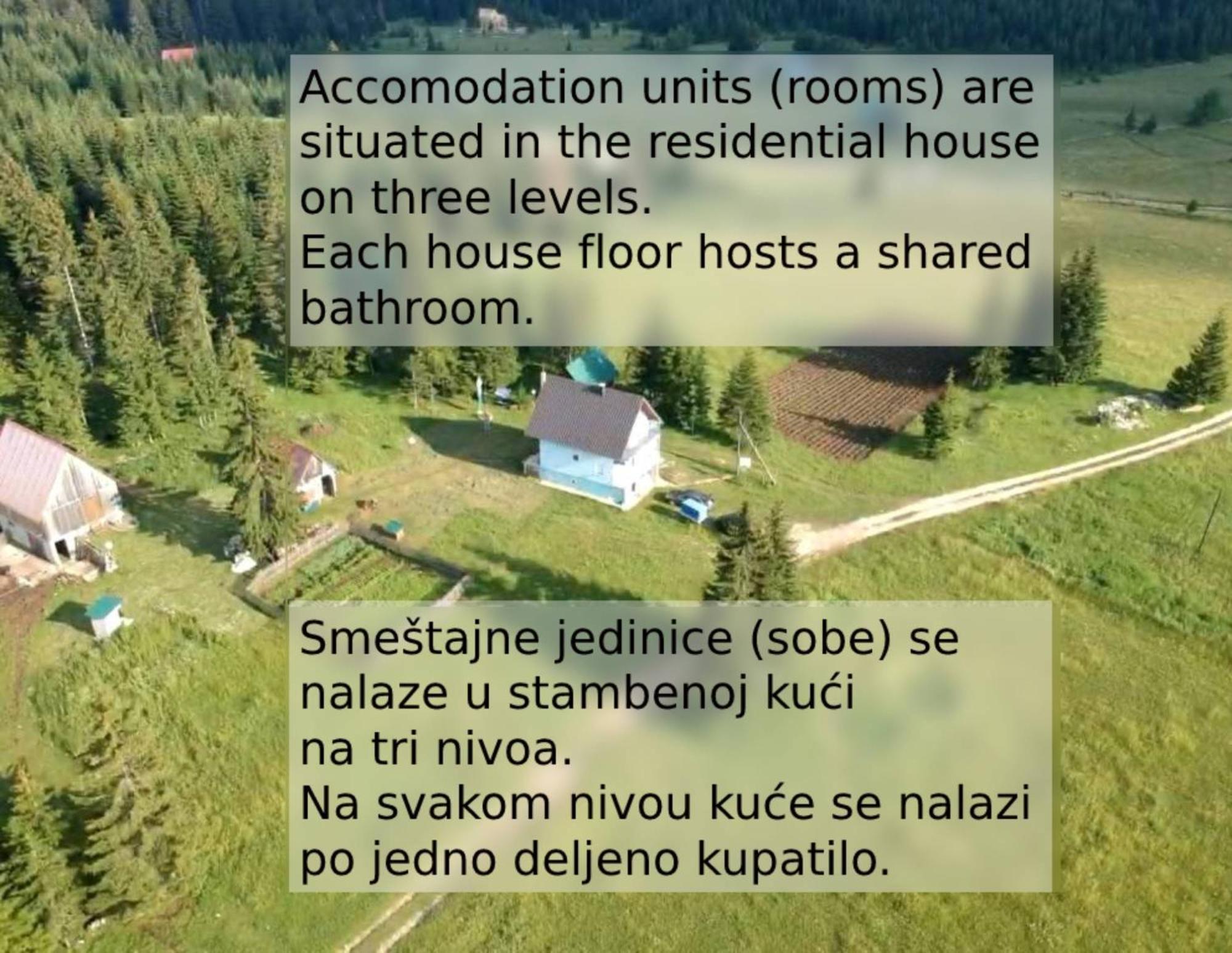 Eco Village Podgora Household Kaljevic Žabljak Kültér fotó